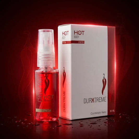 Lubricante íntimo efecto calor sabor fresa con deslizamiento suave, ideal para intensificar la experiencia en pareja.