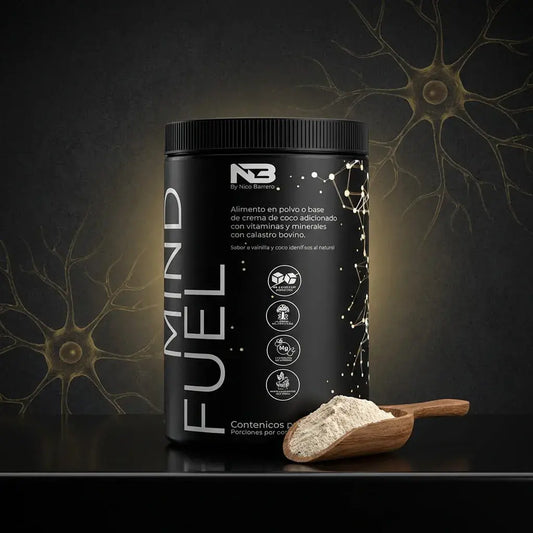 Suplemento nutricional con melena de león, magnesio y vitaminas. Apoya la concentración y el bienestar mental sin azúcar ni colorantes artificiales.