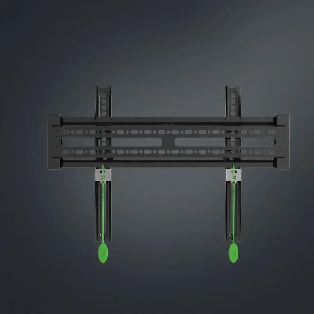 Soporte fijo para TV de 42 a 75 pulgadas, montaje en pared, diseño slim y resistente, ideal para hogar u oficina.